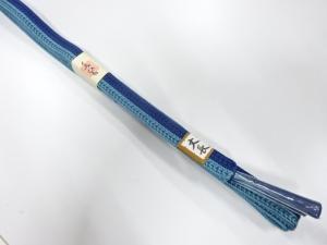 未使用品　正絹　手組帯締め（長尺）